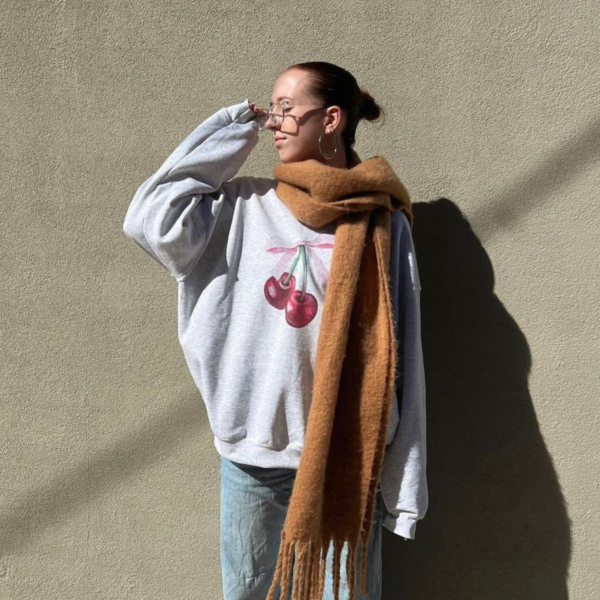 Cherry Coquette Sweatshirt serene