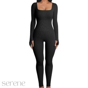 Snatched Long Sleeve Jumpsuit serene bands