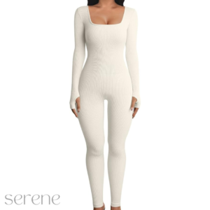 Snatched Long Sleeve Jumpsuit serene bands