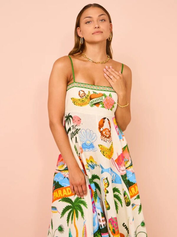 Serene Summer Paradise Dress serene
