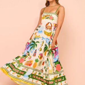 Serene Summer Paradise Dress serene