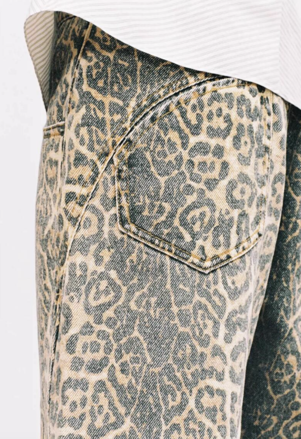 Leopard Print Jeans serene