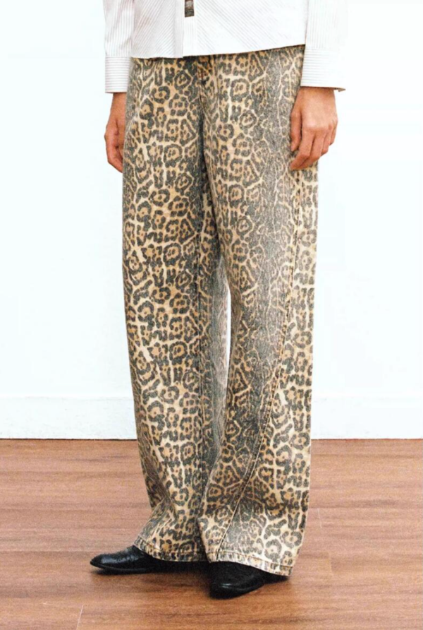 Leopard Print Jeans serene