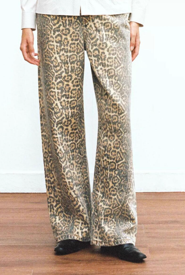 Leopard Print Jeans serene